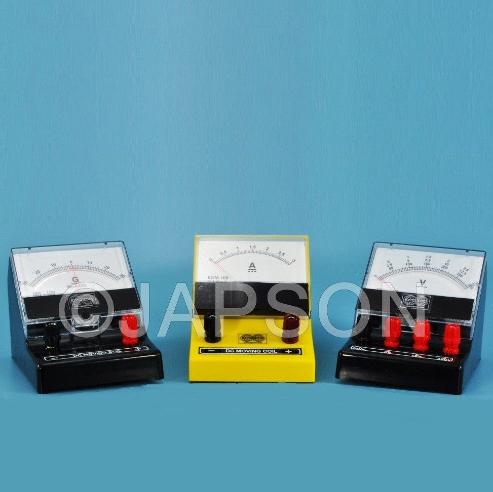 Moving Coil Meter, Rectangular Dial, Front Terminal, Superior, (Ammeters, Milli-Ammeters, Micro-Ammeters, Voltmeters and Galvanometer) Moving Coil Meter, Rectangular Dial, Front Terminal, Superior, (Ammeters, Milli-Ammeters, Micro-Ammeters, Voltmeters and Galvanometer)